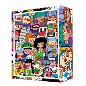 Childhood Summer Puzzle Blue Card
