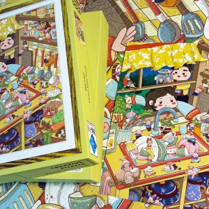 Kitchen Escape Puzzle Blue Card