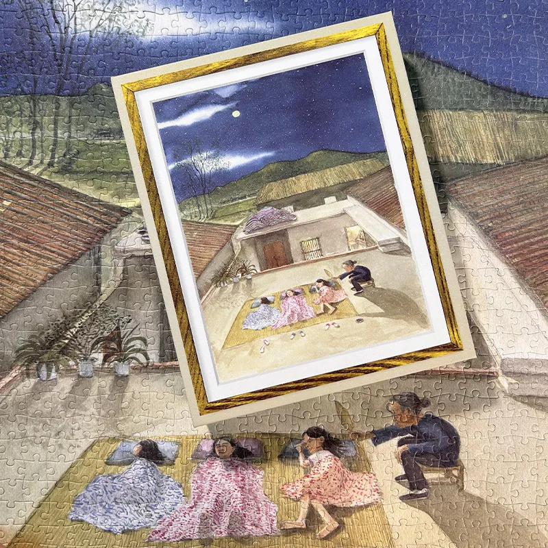 Cooling-off Sleeping Puzzle Blue Card