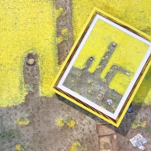 Rice Fragrance Puzzle Blue Card