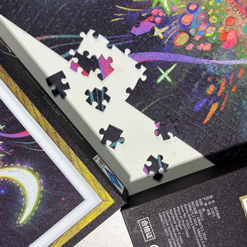 Solitary Moon Companion Puzzle Blue Card - 图片 2