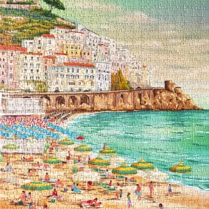 Southern Italy Endless Summer 1000-piece Blue Card