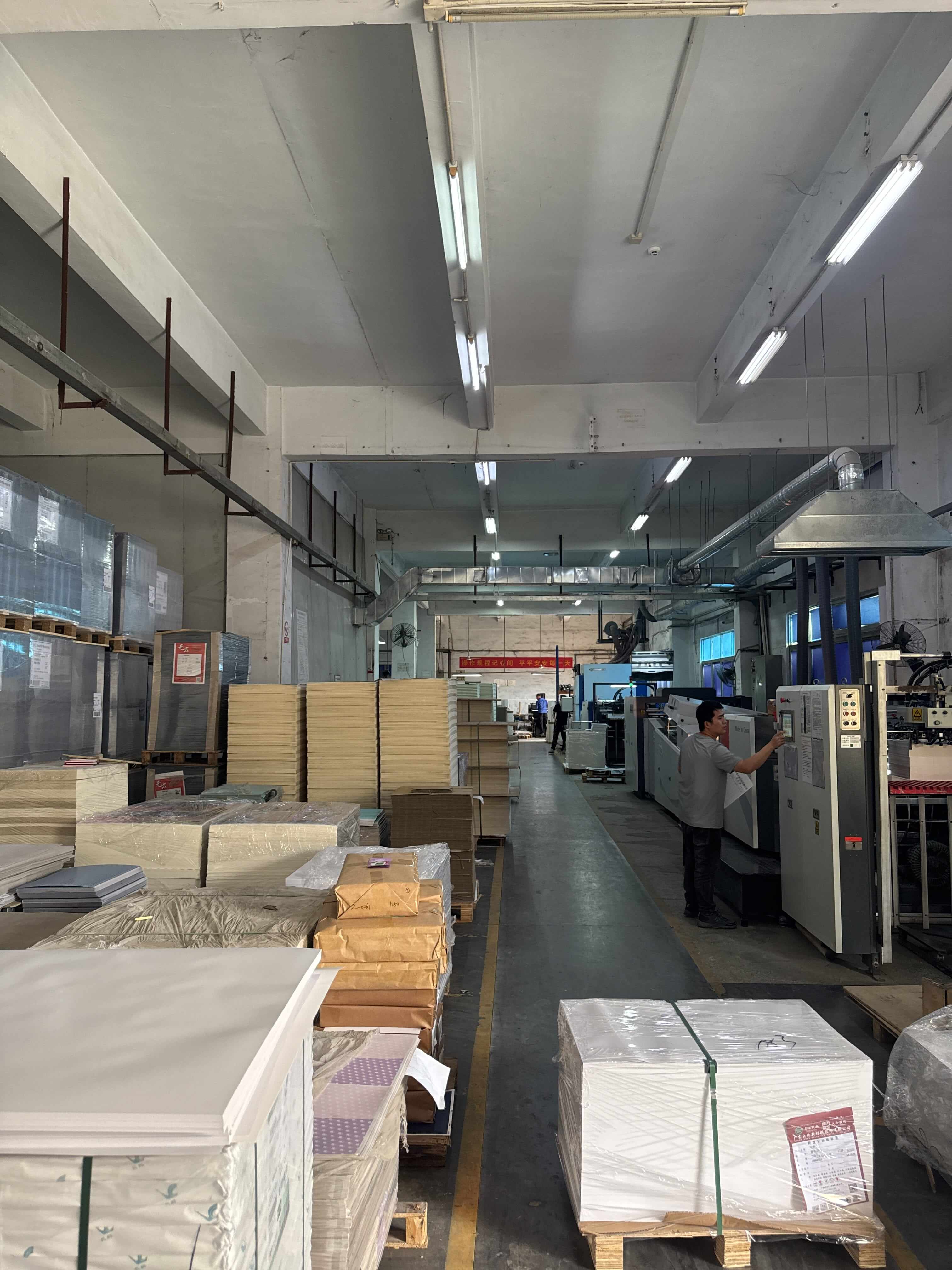 Puzzle production floor